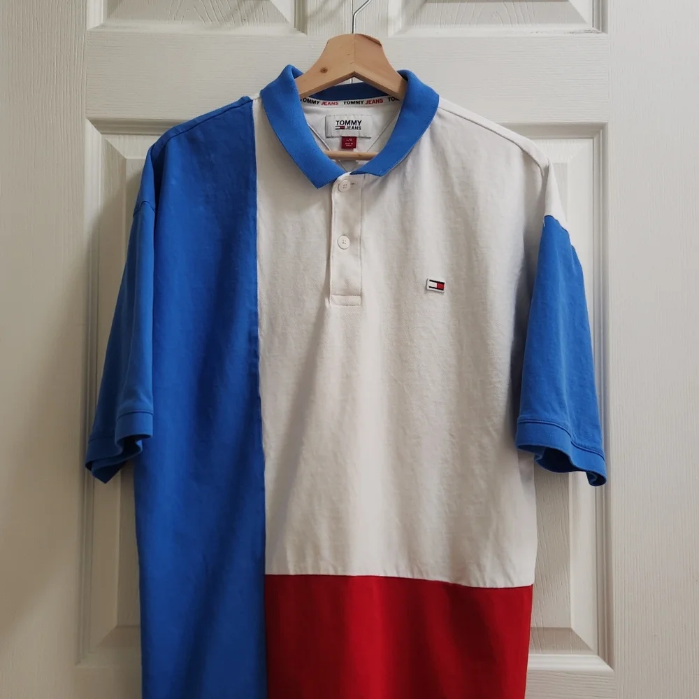 Tommy Hilfiger Men's Archive Polo Shirt Size Large - Picture 3 of 9